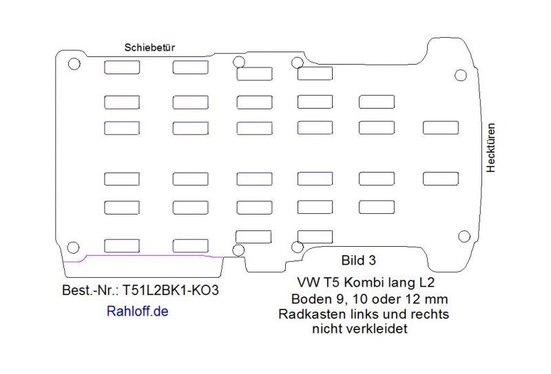 Spezialangebot: bott Bodenplatte für VW T6