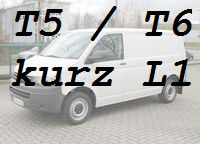 VW T5 / T6 Kasten Kurz L1