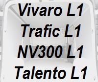 Vivaro Trafic NV300 Talento kurz L1 neu
