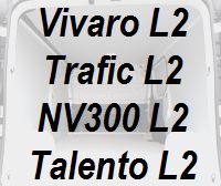 Vivaro Trafic NV300 Talento lang L2 neu