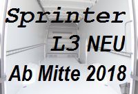 Sprinter und eSprinter neu - Lang L3