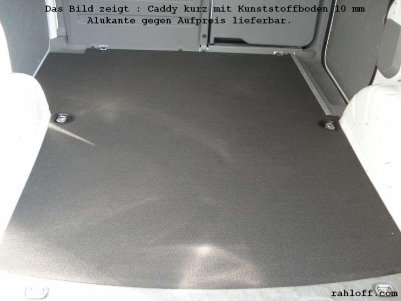 Caddy Bodenplatte aus Kunststoff PP 10mm einteilig L2