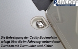 Caddy Boden aus Sperrholz - Siebdruck 9-12 mm L1