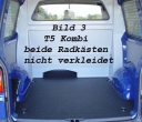 T5 / T6 Kombi Bodenplatte mit Sitz Ausschnitten L2