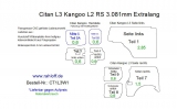 Citan Kangoo Seitenverkleidung aus Sperrholz ( L3 )