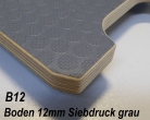 Custom neu ab 2023 Bodenplatte aus Sperrholz - Siebdruck 9 bis 12 mm (L2)
