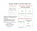 Sprinter Crafter Seitenverkleidung vollflächig L2 - Typ 3