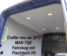 Crafter - MAN TGE Dachverkleidung - Himmel  L3 H2 ( Flachdach )