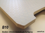 Berlingo Partner Combo neu Boden einteilig 9 bis 12 mm Sperrholz mit Siebdruck - Beschichtung ( L2 lang )